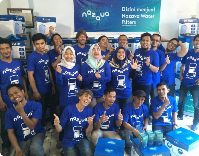 Nazava Water Filters. Water that Cares. Nazava Water Filters