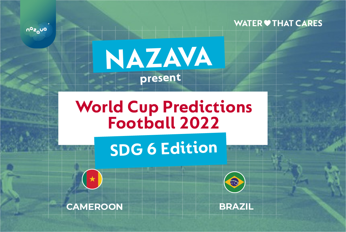CAMEROON VS BRAZIL who wins based on water and sanitationFT-100